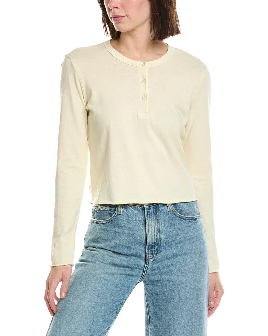 Shrunken Henley by James Perse