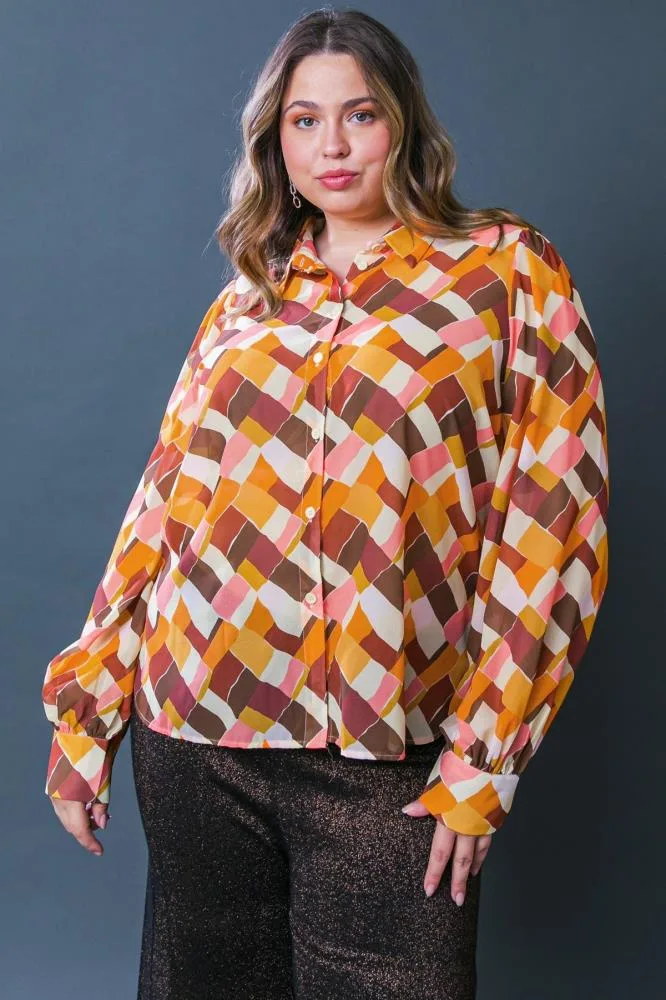 Enjoy Each Day Woven Top by TRUEDAMES