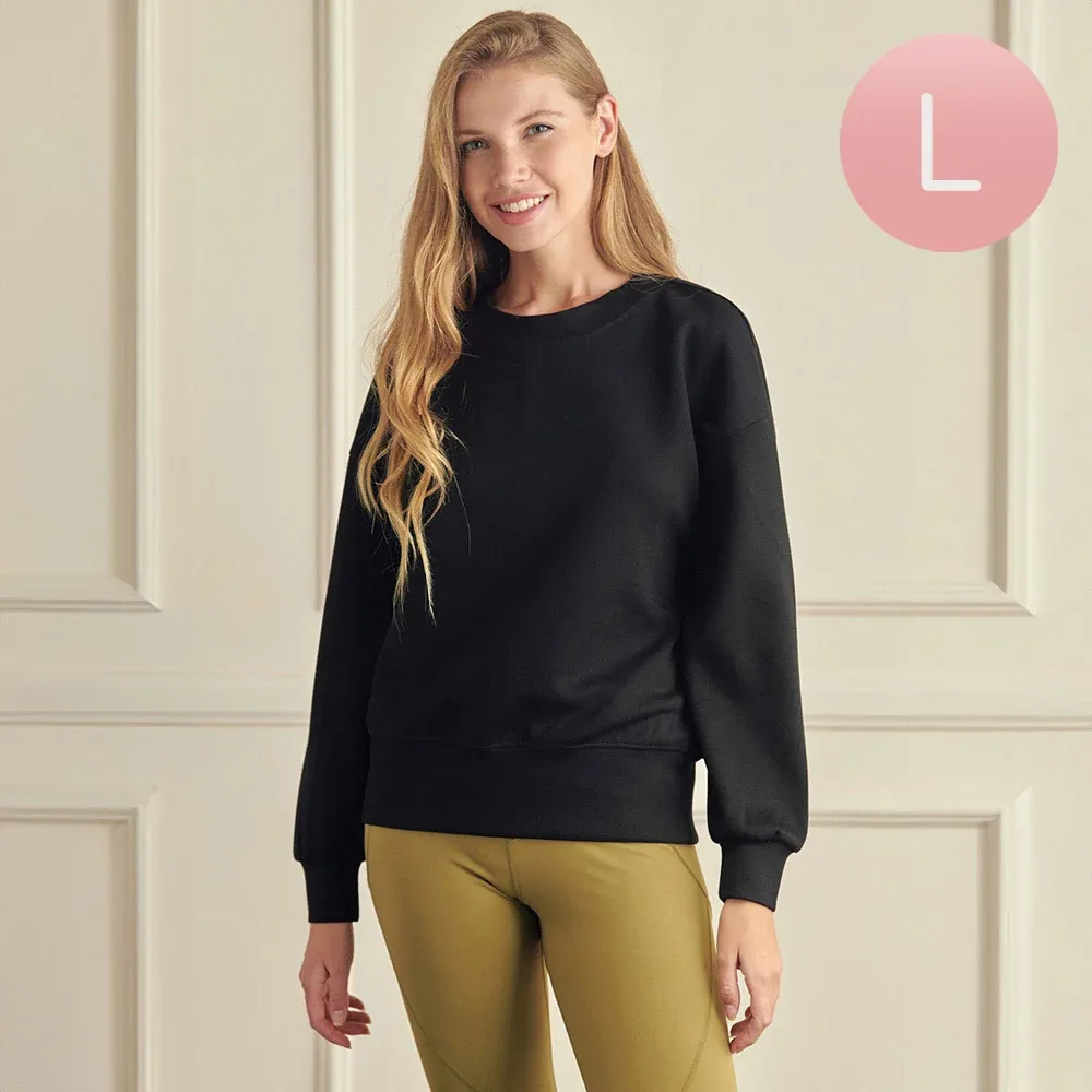 Solid Crewneck Scuba Sweatshirt by TRUEDAMES