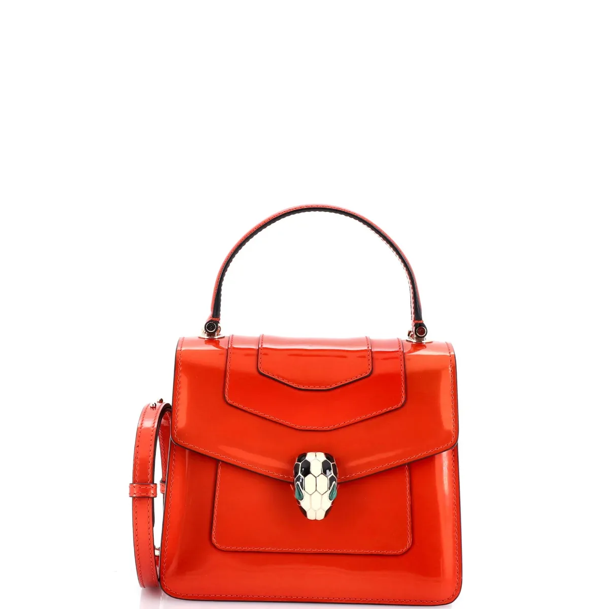 Serpenti Top Handle Bag Patent by Bvlgari