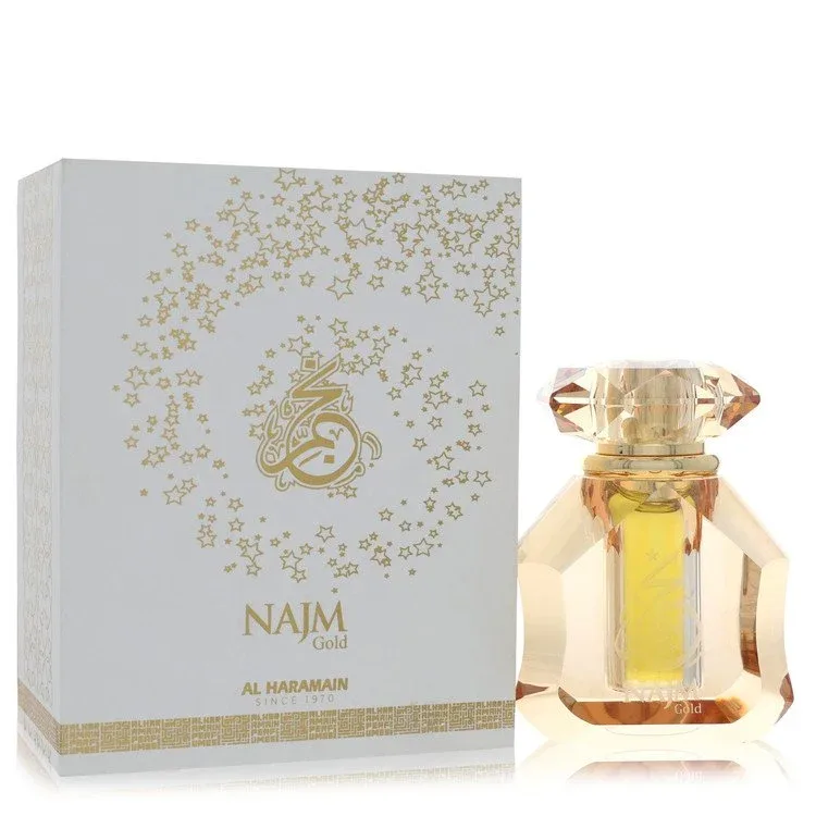 2pcs Combo Al Haramain Najm Gold Concentrated Perfume Oil 0.61 oz by Al Haramain