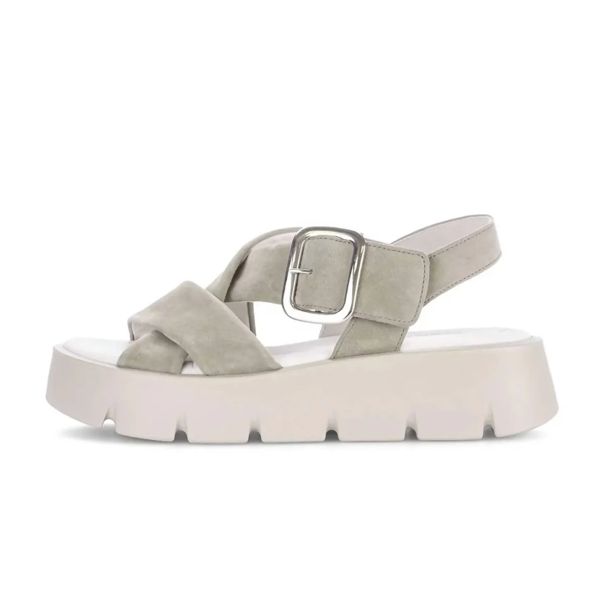 84.752.11 Platform Sandal in Dust by GABOR