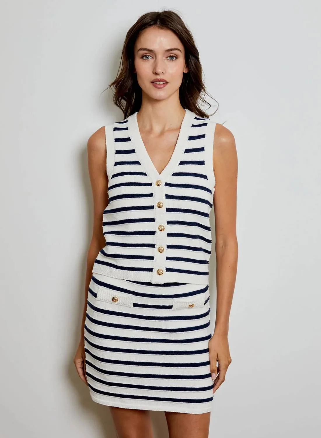 Welt Pocket Stripe Shirt by Design History