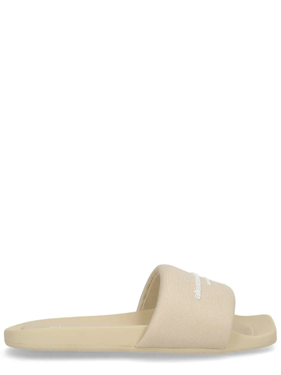 Polyamide Minimalist Slip-On Slippers by Alexander Wang