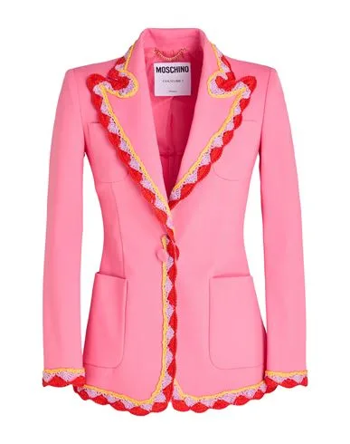 Blazer - Cotton, Polyamide, Elastane by MOSCHINO