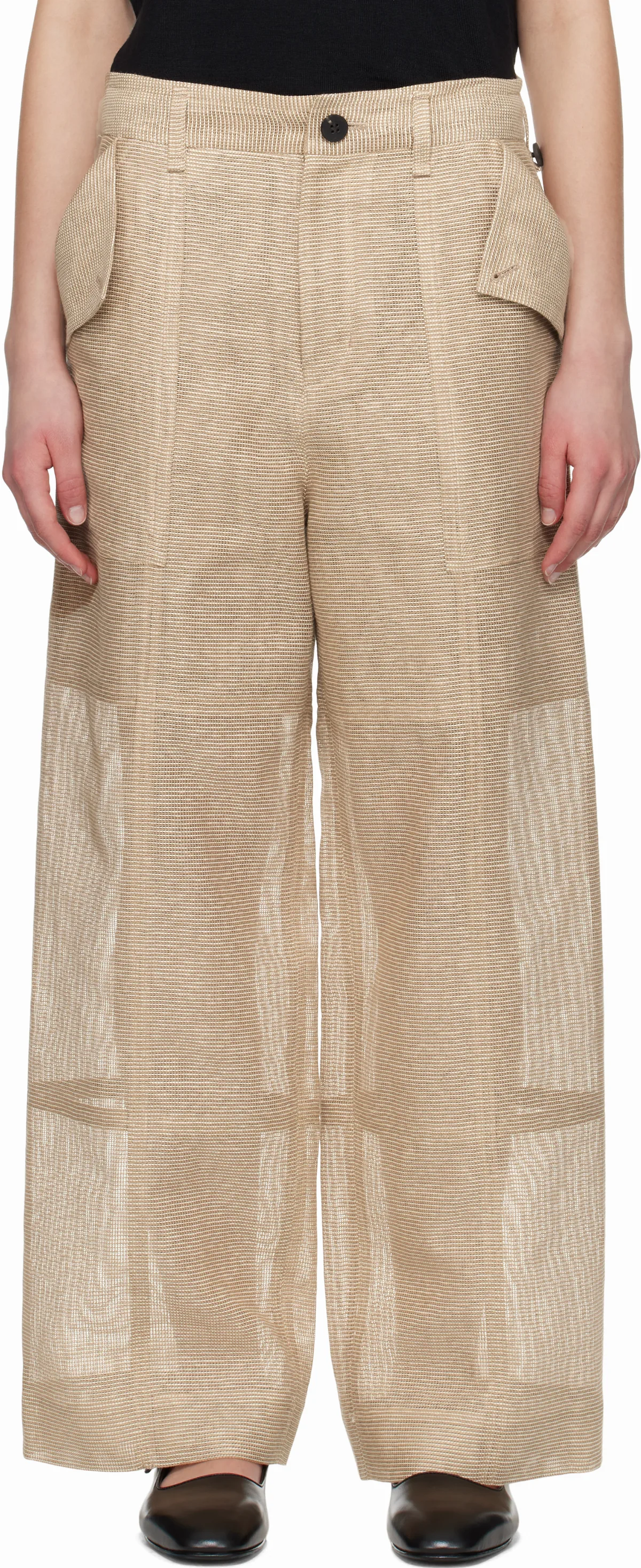 Beige Papyrus Trousers
