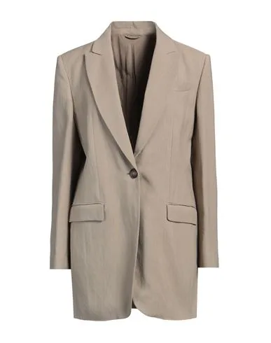 Blazer - Viscose, Linen, Brass by BRUNELLO CUCINELLI