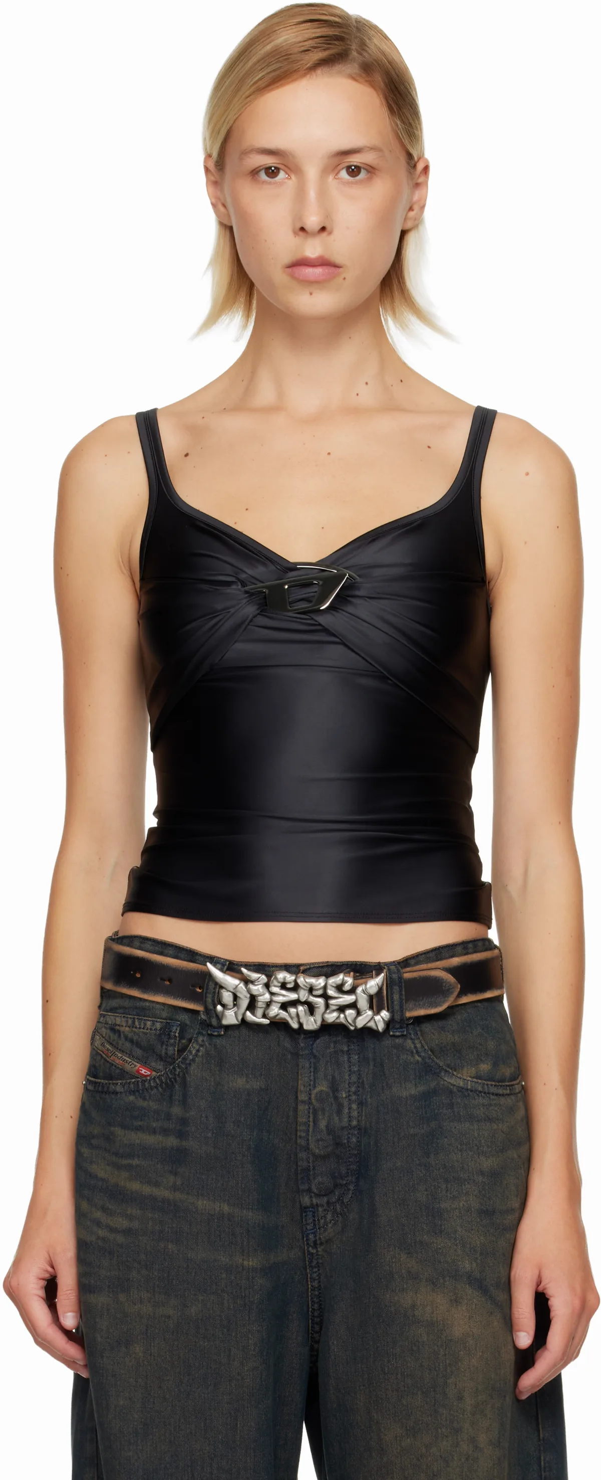 Black T-Amai Tank Top