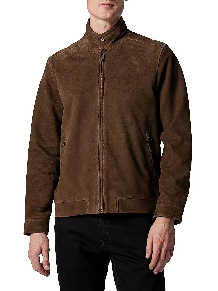 Glen Massey Suede Jacket by Rodd & Gunn
