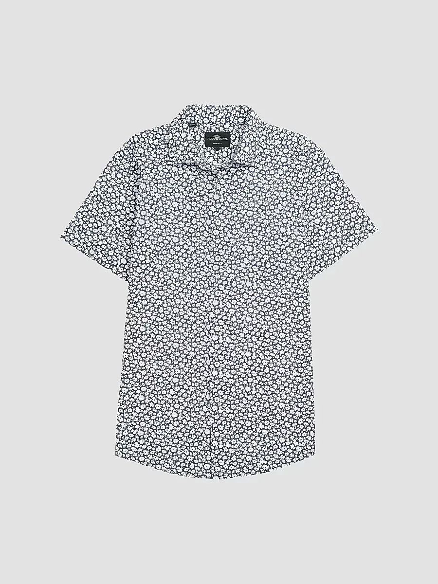 Bolton Street Abstract Cotton Slim-Fit Shirt by Rodd & Gunn