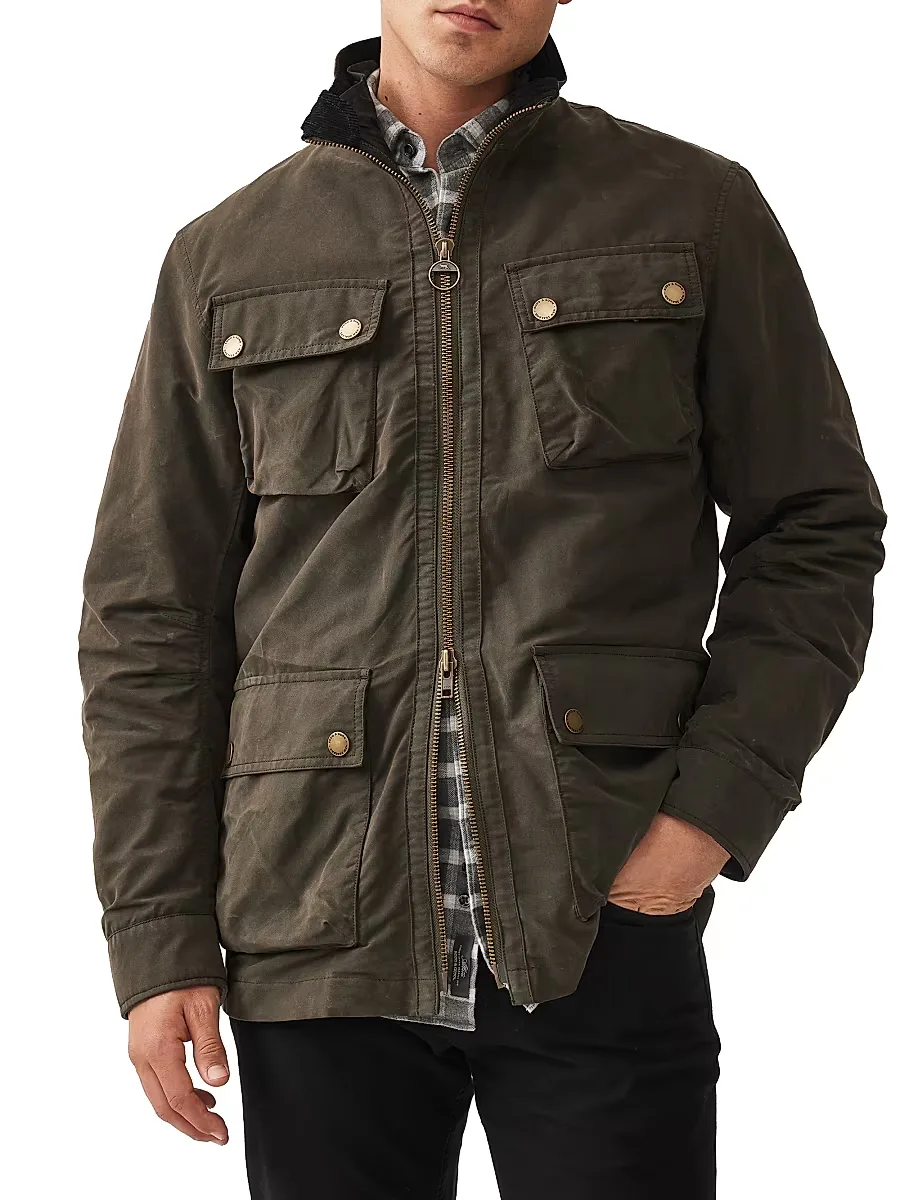 Aberdeen Waxed Cotton-Blend Jacket by Rodd & Gunn