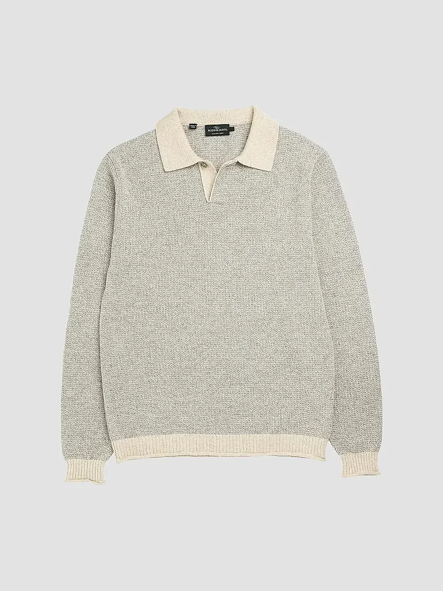 Marlin Cotton-Blend Polo Sweater by Rodd & Gunn