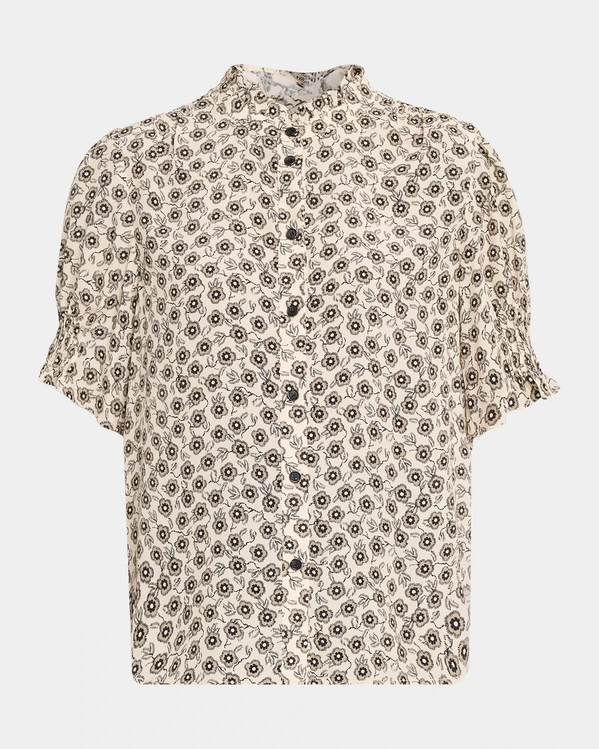 Dakota Floral Silk-Blend Shirt by Rag & Bone