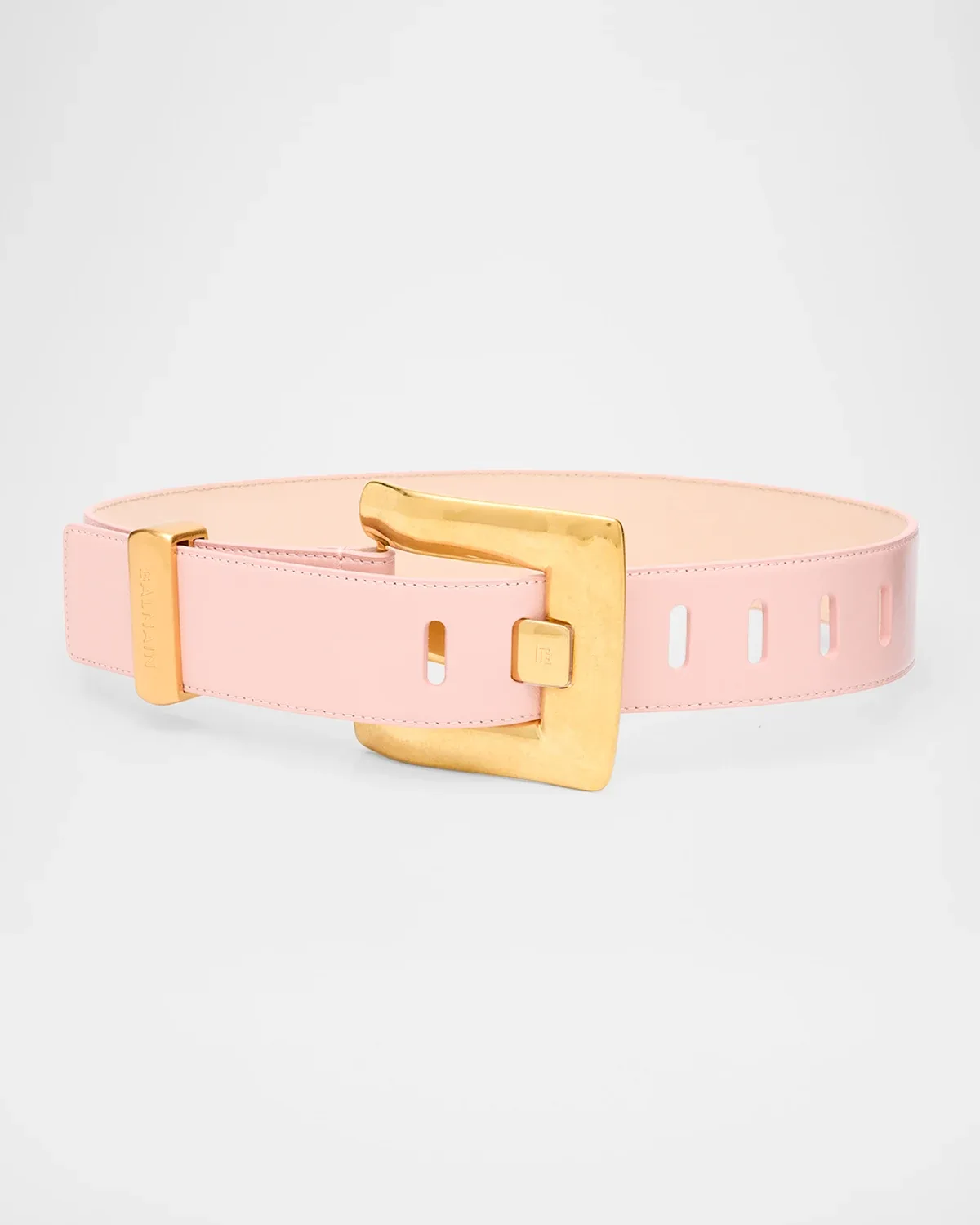 Anthem Smooth Leather Belt by Balmain
