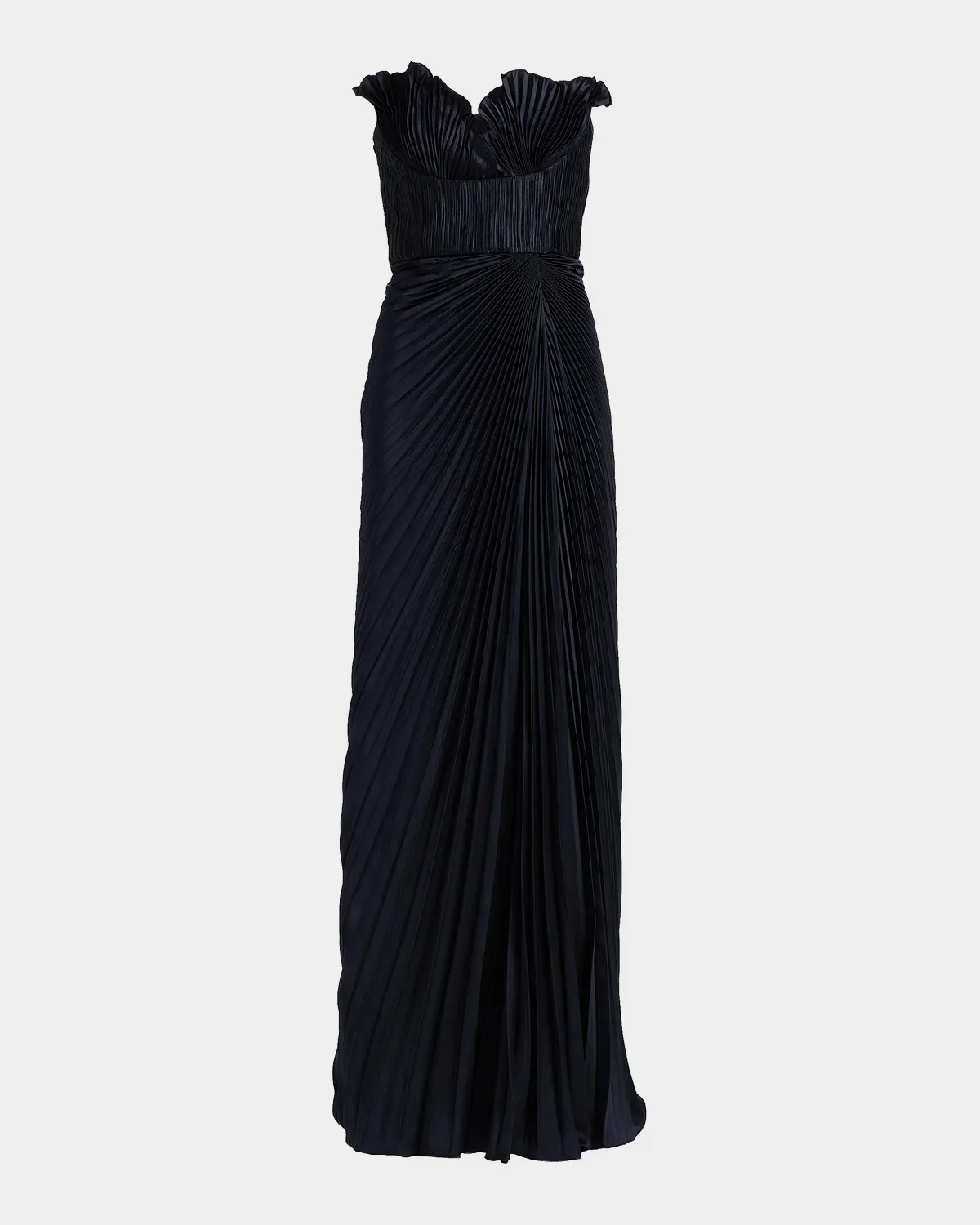 Kaylani Pleated Gown by AMUR