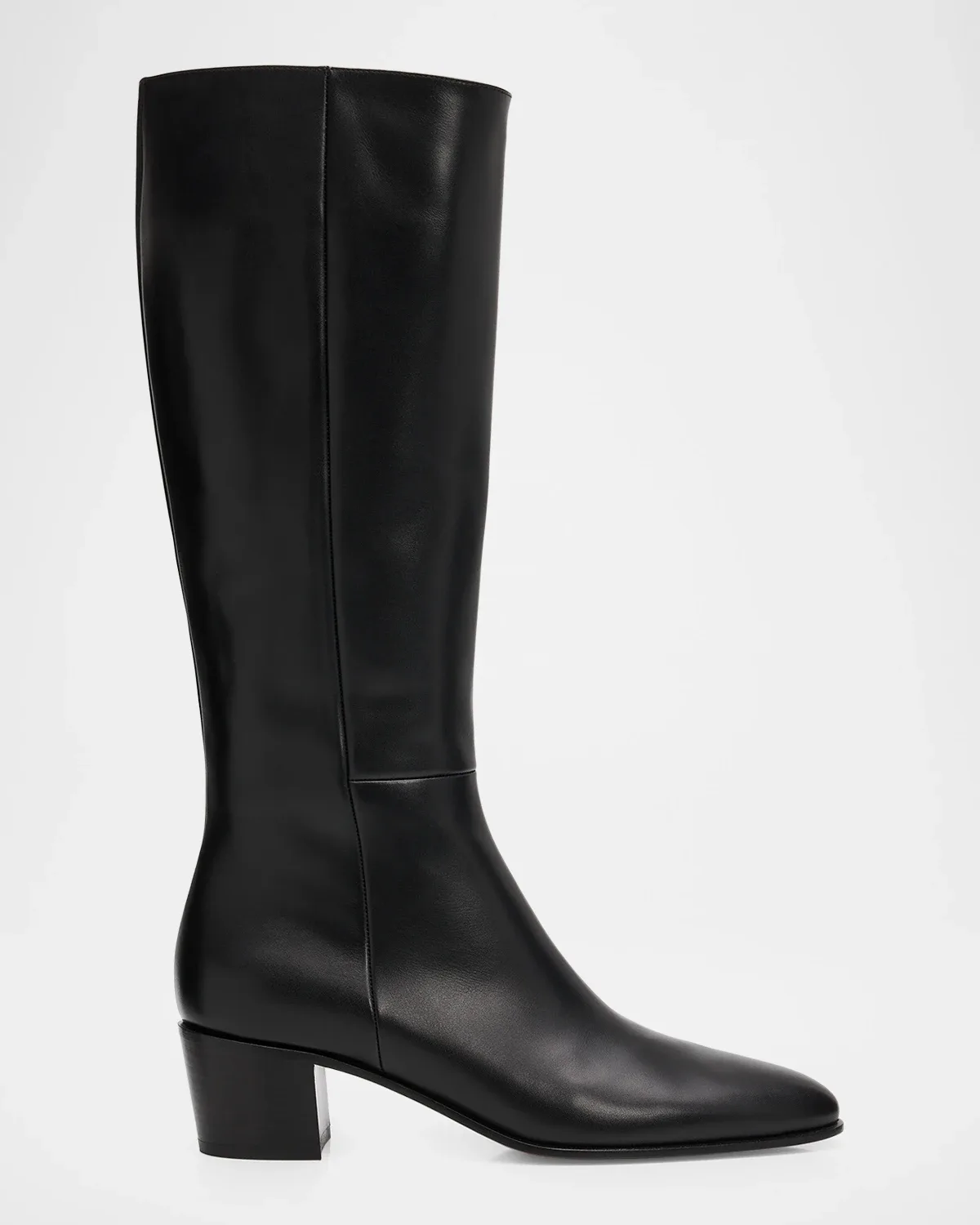 45mm Spencer Leather Knee-High Boots by Gianvito Rossi
