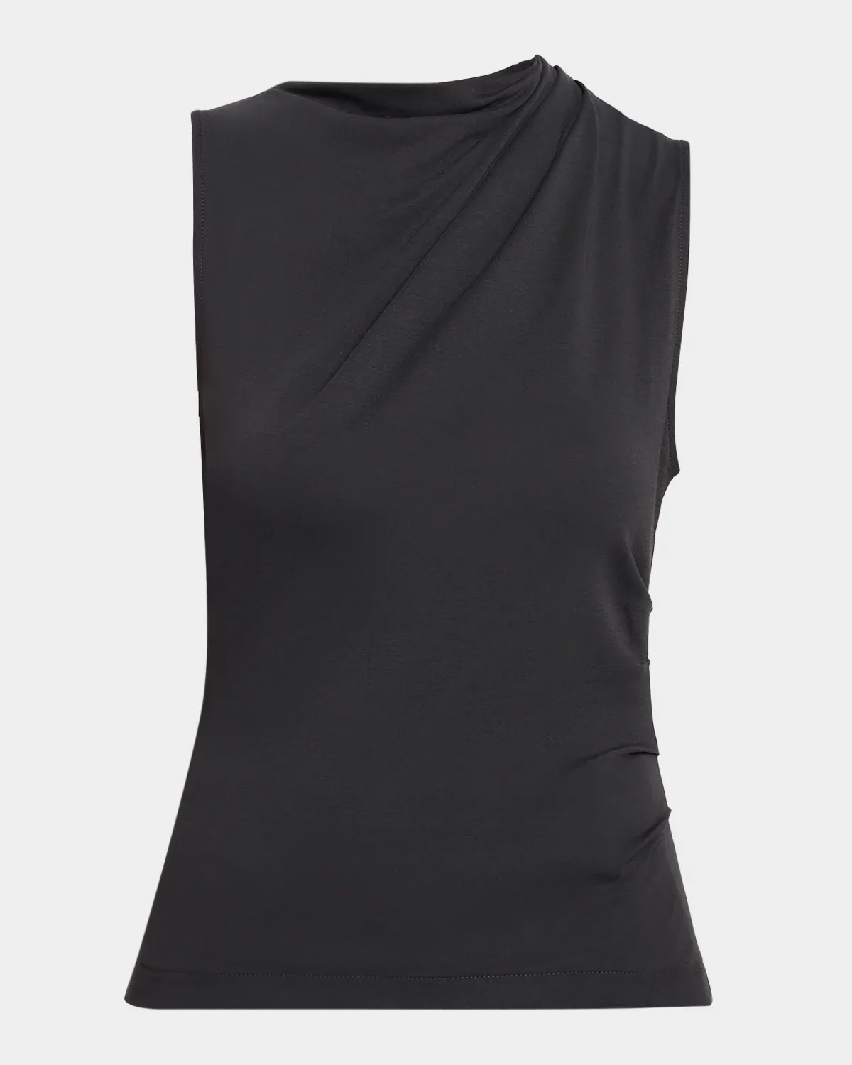 Sleeveless Draped Top