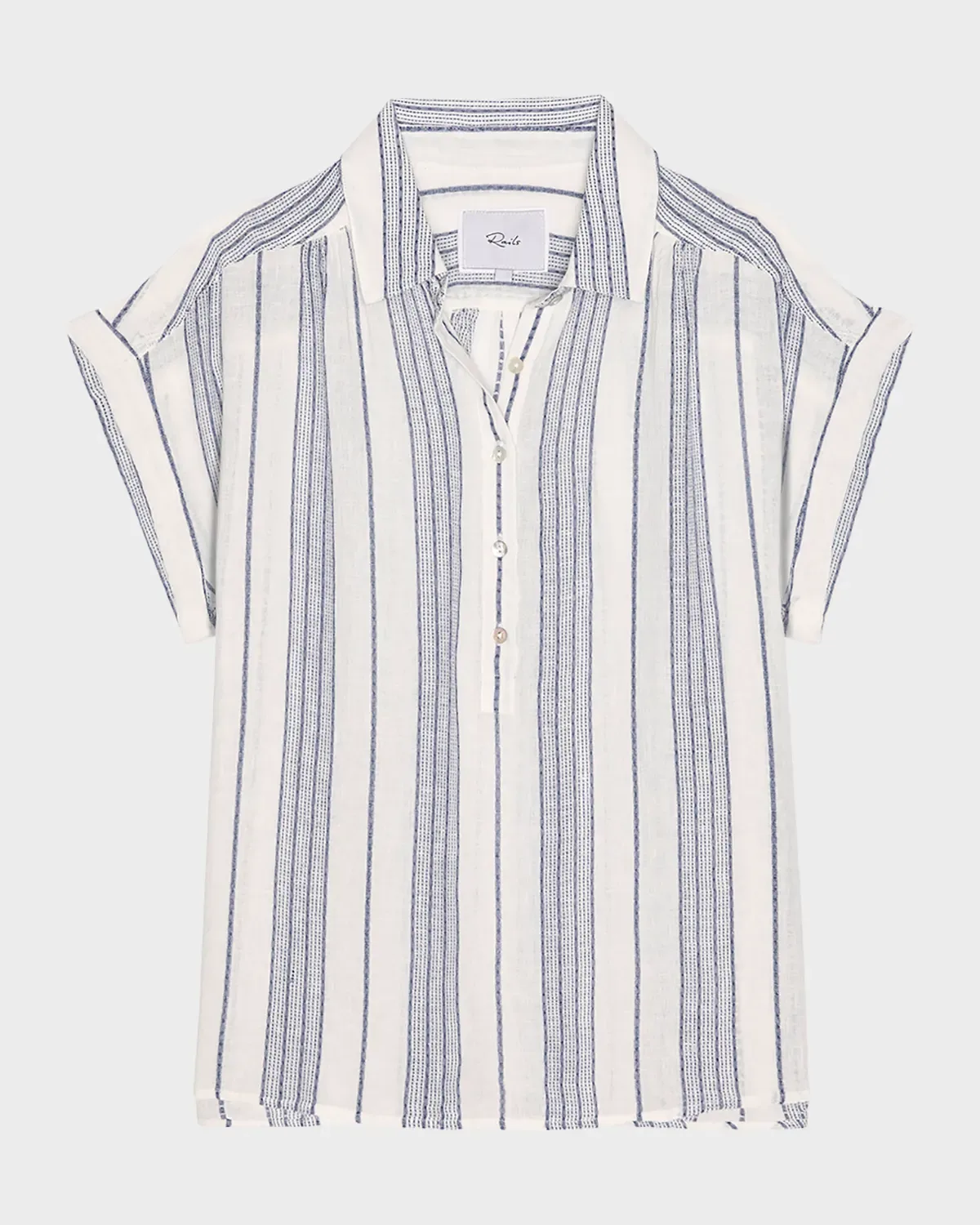Tuscany Stripe Linen Top by Rails