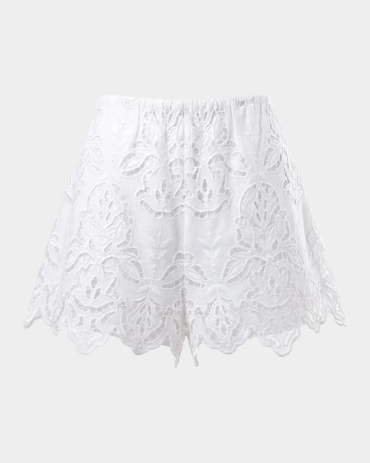 Pavlina Broderie Anglaise Shorts by Toccin