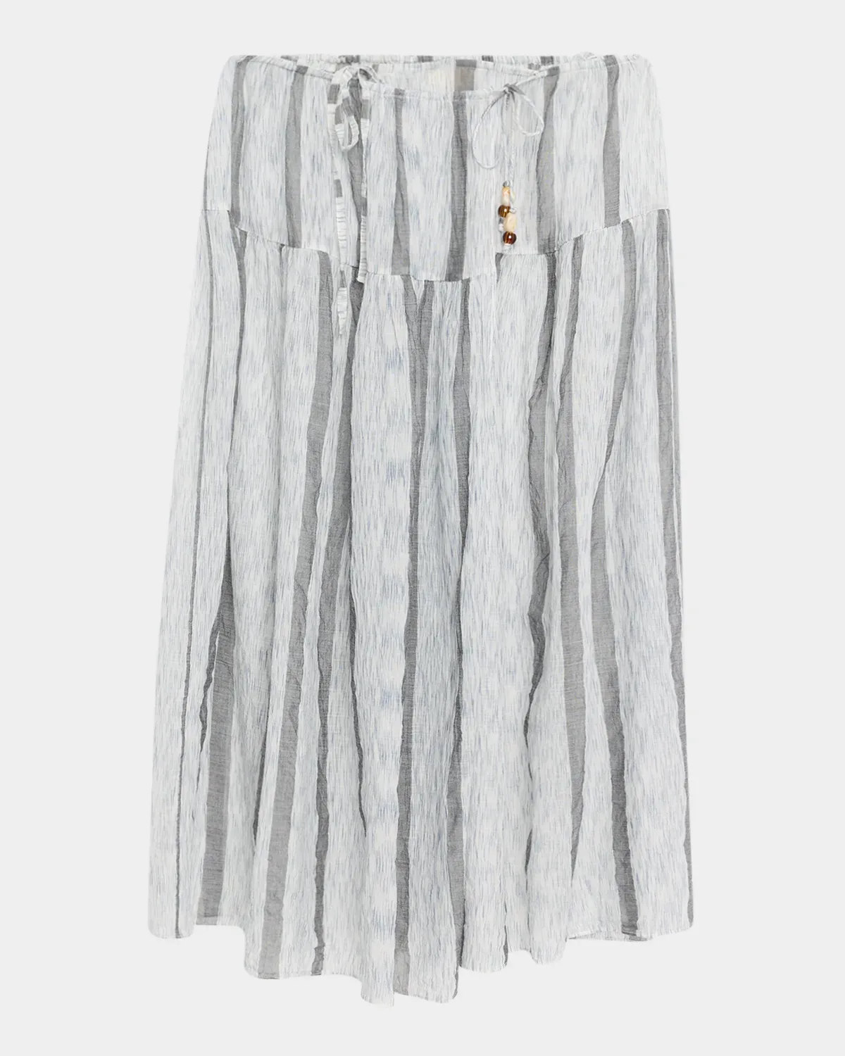 Almia Striped Midi Skirt Coverup by Ulla Johnson