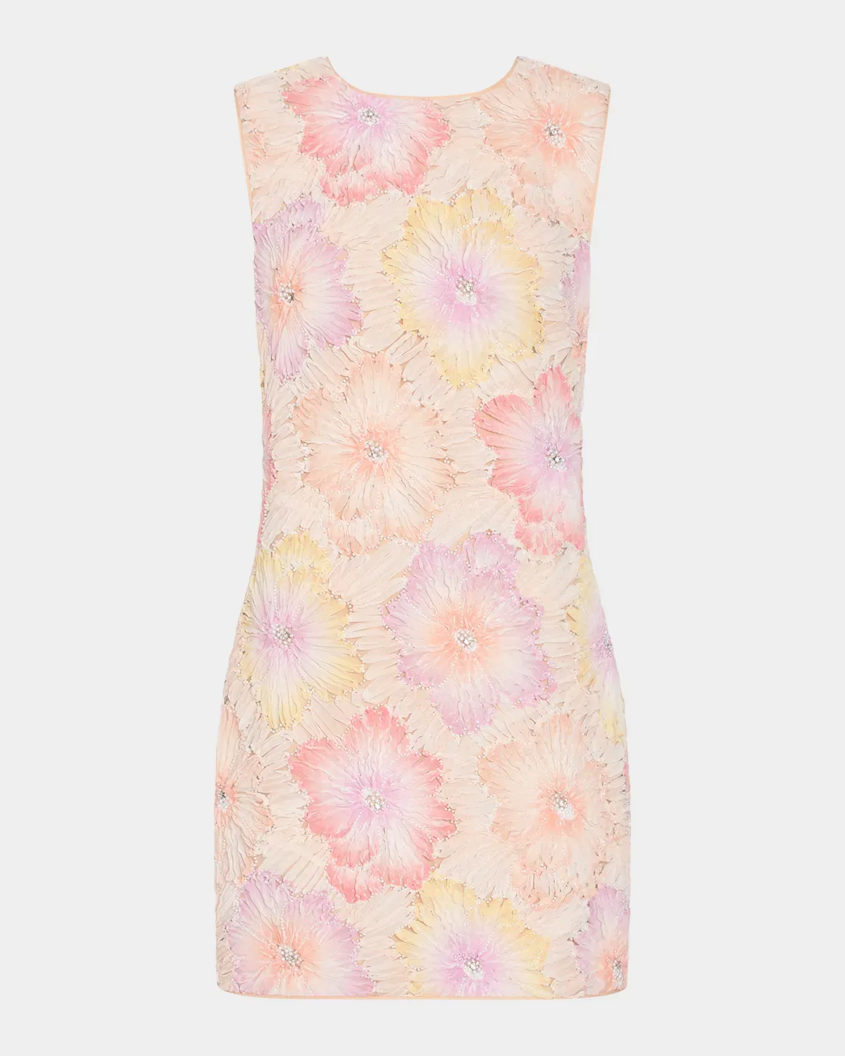Ivette Floral Embellished Mini Dress by Milly