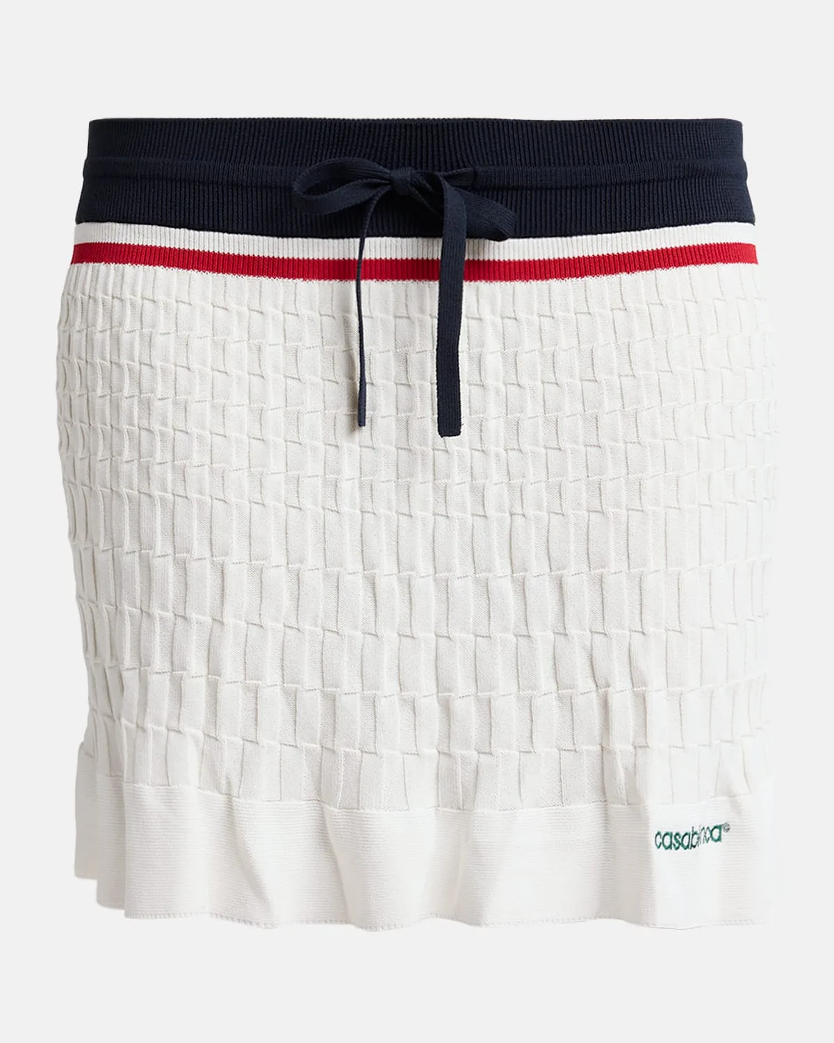 Knit Tennis Mini Skirt by Casablanca