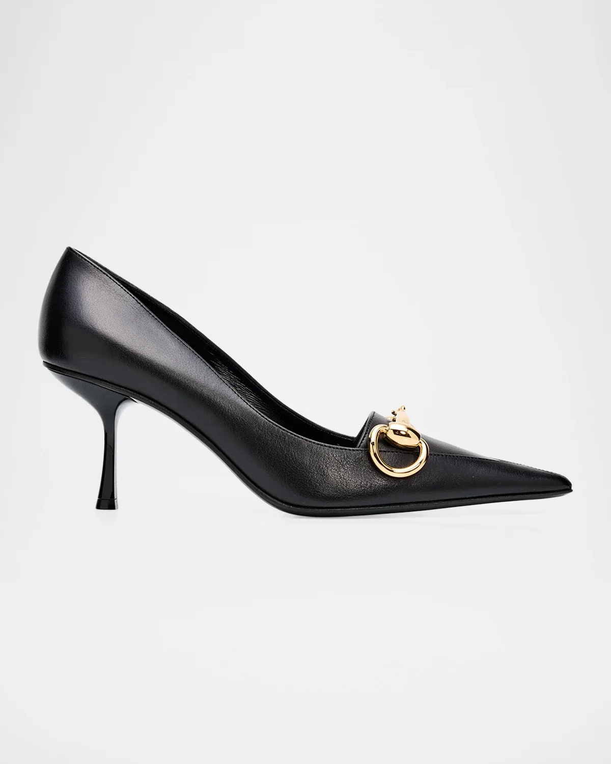 75mm Boulevard Leather Pumps by Gucci