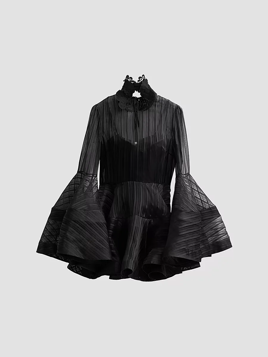 Valiant Lantern Mini Dress by Zimmermann