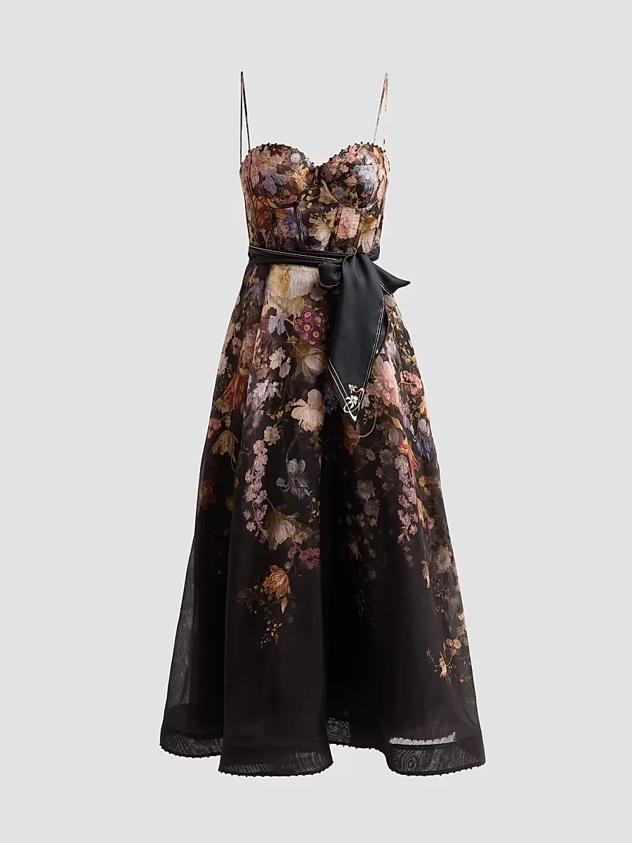 Valiant Corset Picnic Dress by Zimmermann