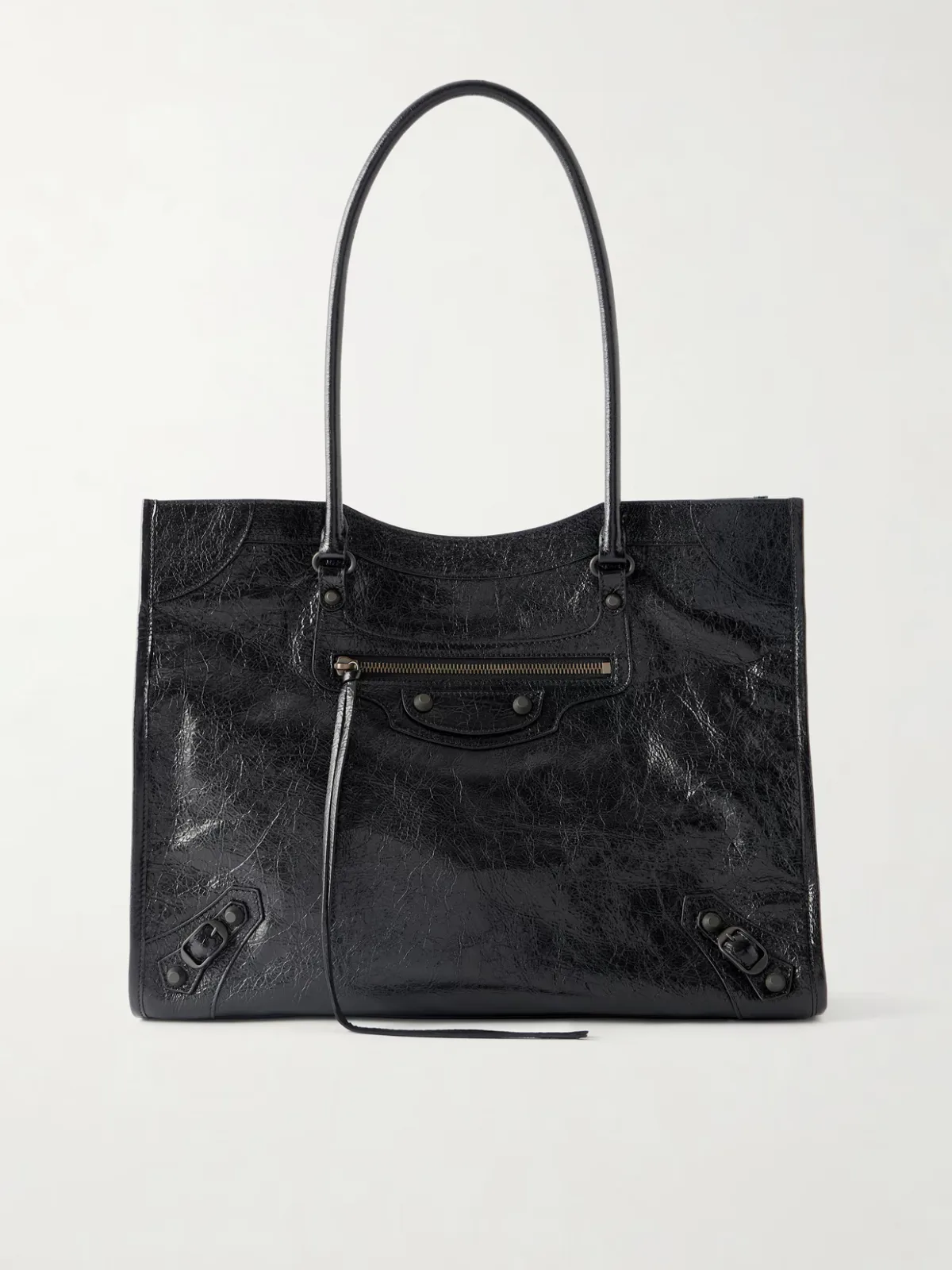 Le City Medium Leather Tote by Balenciaga