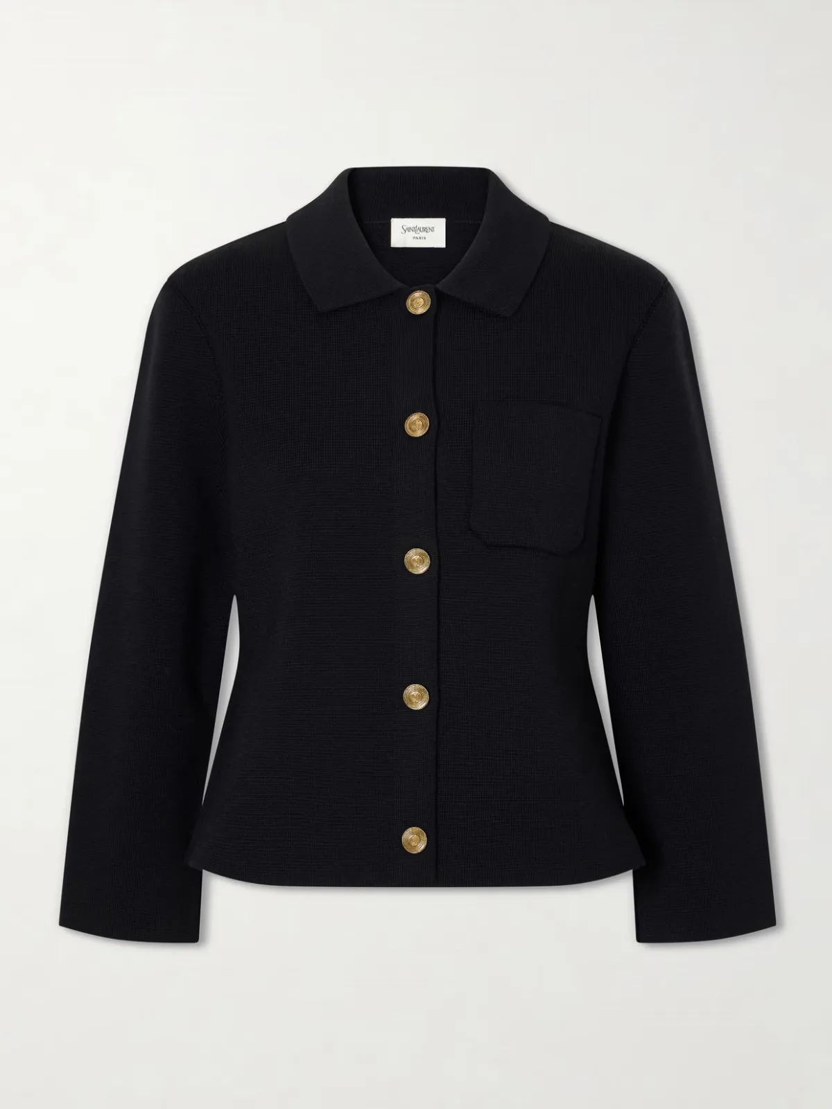 Wool Statement Jacket by SAINT LAURENT
