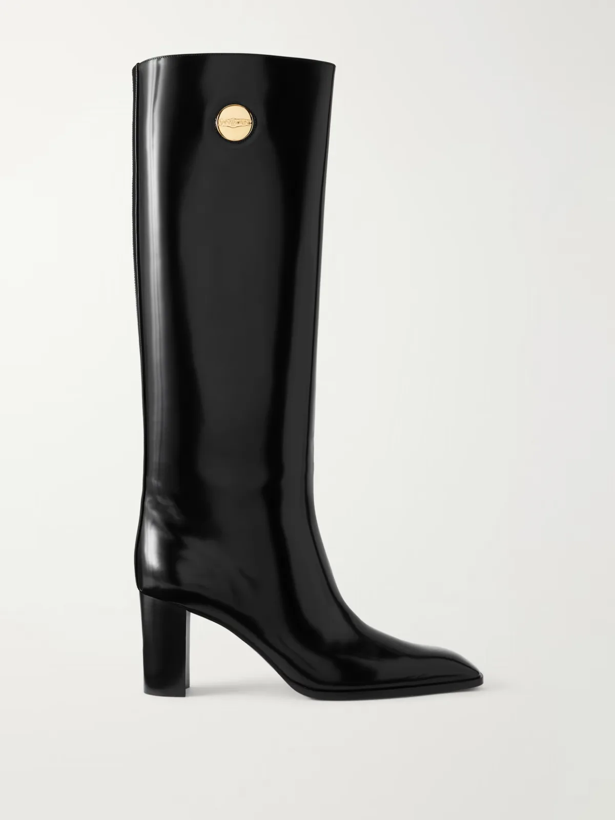 Louis 85 Leather Knee-Height Boots by SAINT LAURENT