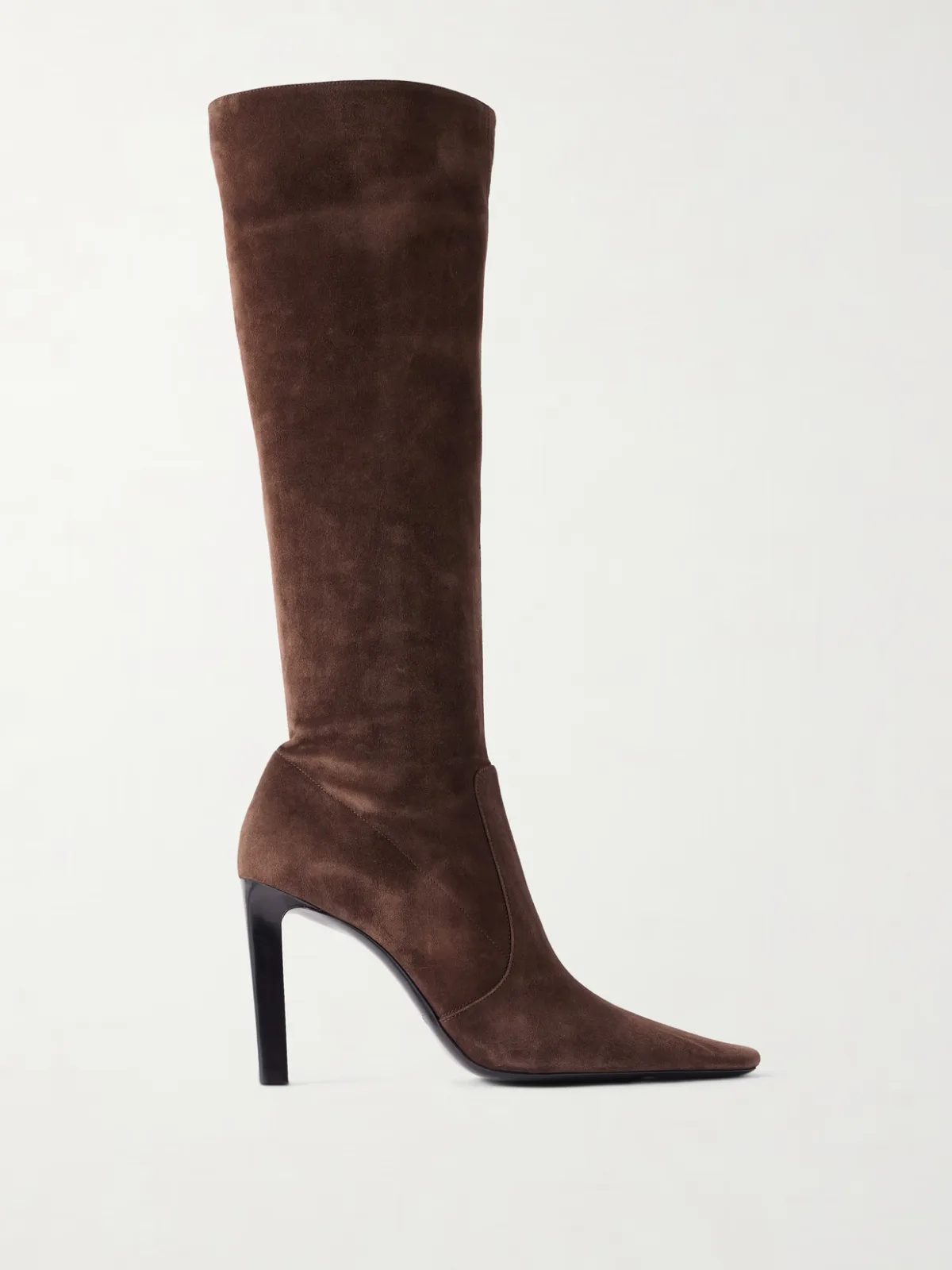 Francoise 95 Suede Knee Boots by SAINT LAURENT