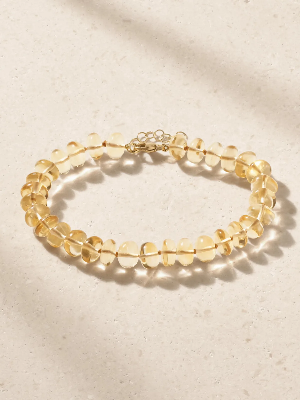 14-Karat Gold Citrine Bracelet by JIA JIA