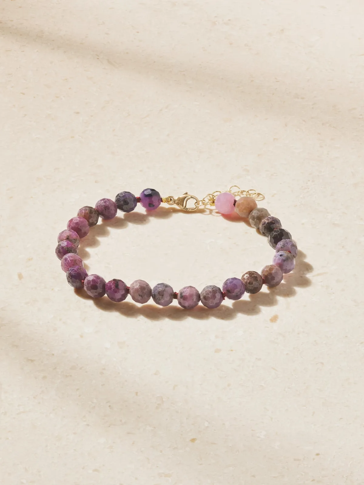 14-Karat Gold Ruby Bracelet by JIA JIA