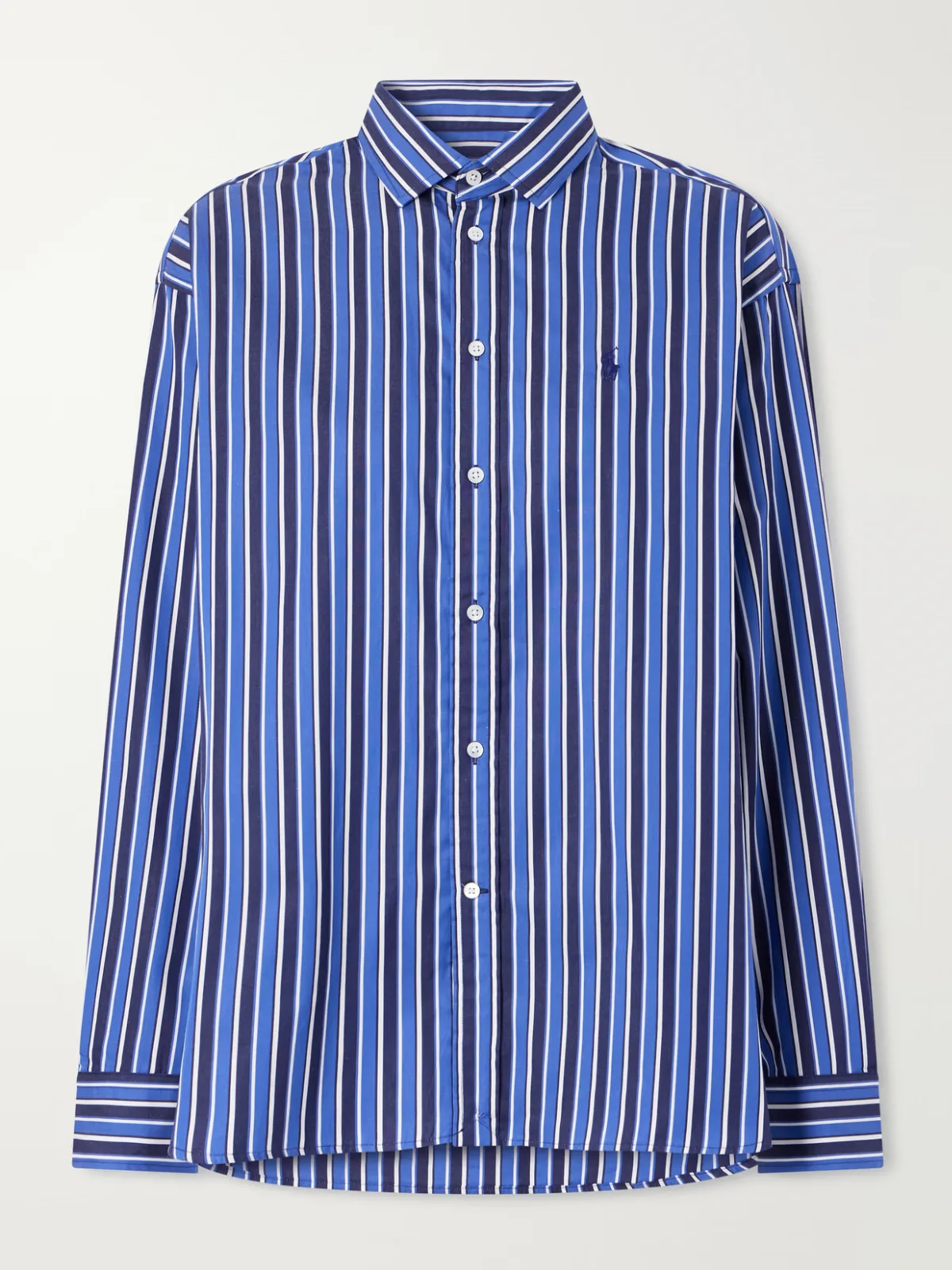 Striped Cotton-Poplin Shirt by Polo Ralph Lauren