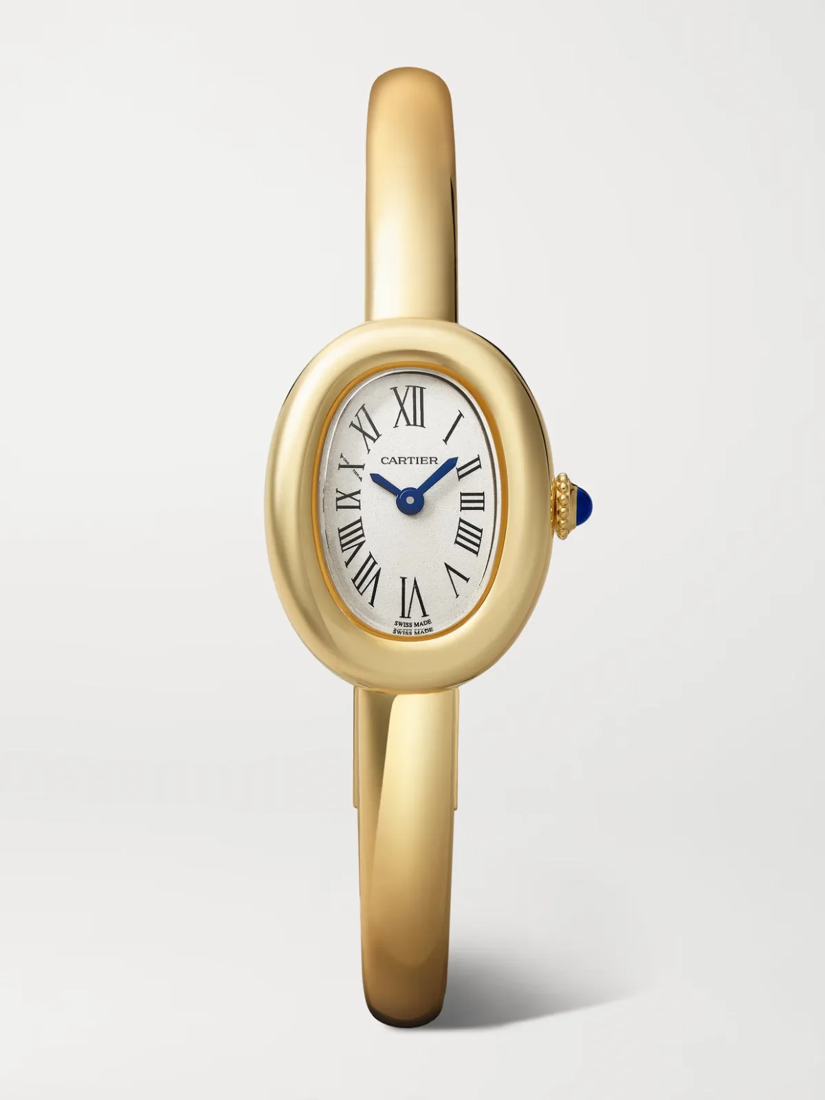 Baignoire Mini Quartz-Movement 18-Karat Gold Watch, Ref. Crwgba0079 () by Cartier