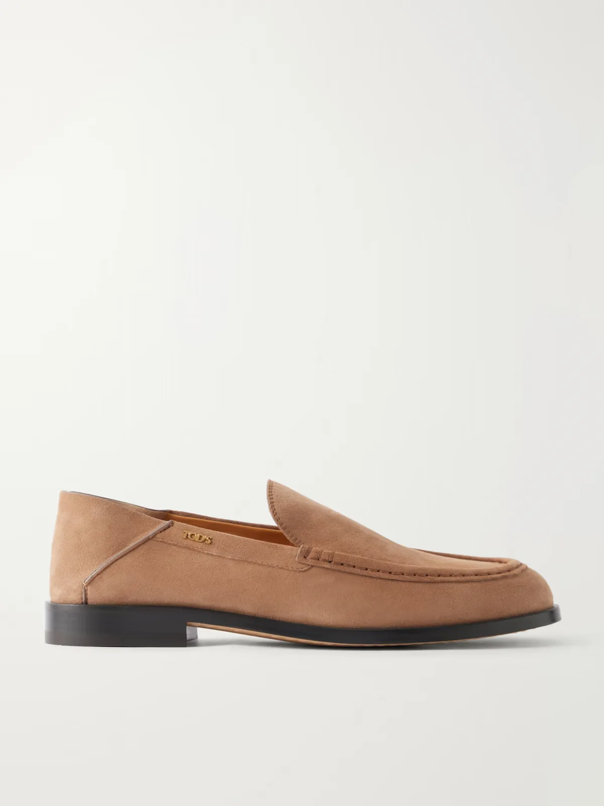 Logo-Detailed Suede Loafers by Tod's