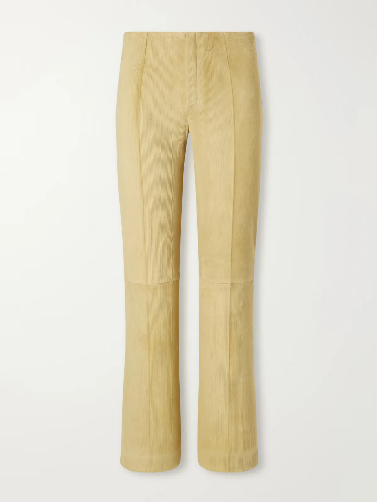 Georgette Straight-Leg Suede Pants by STOULS