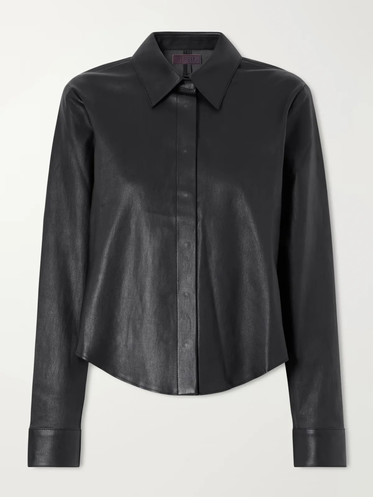 Alba Leather Shirt by STOULS