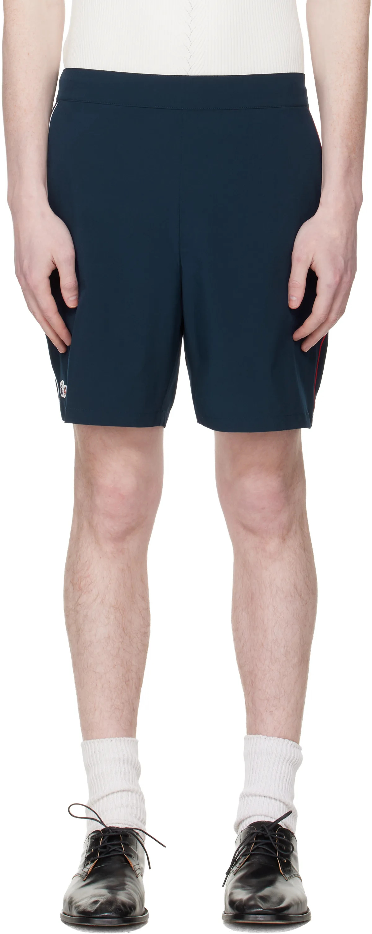Navy French Tennis Team Shorts