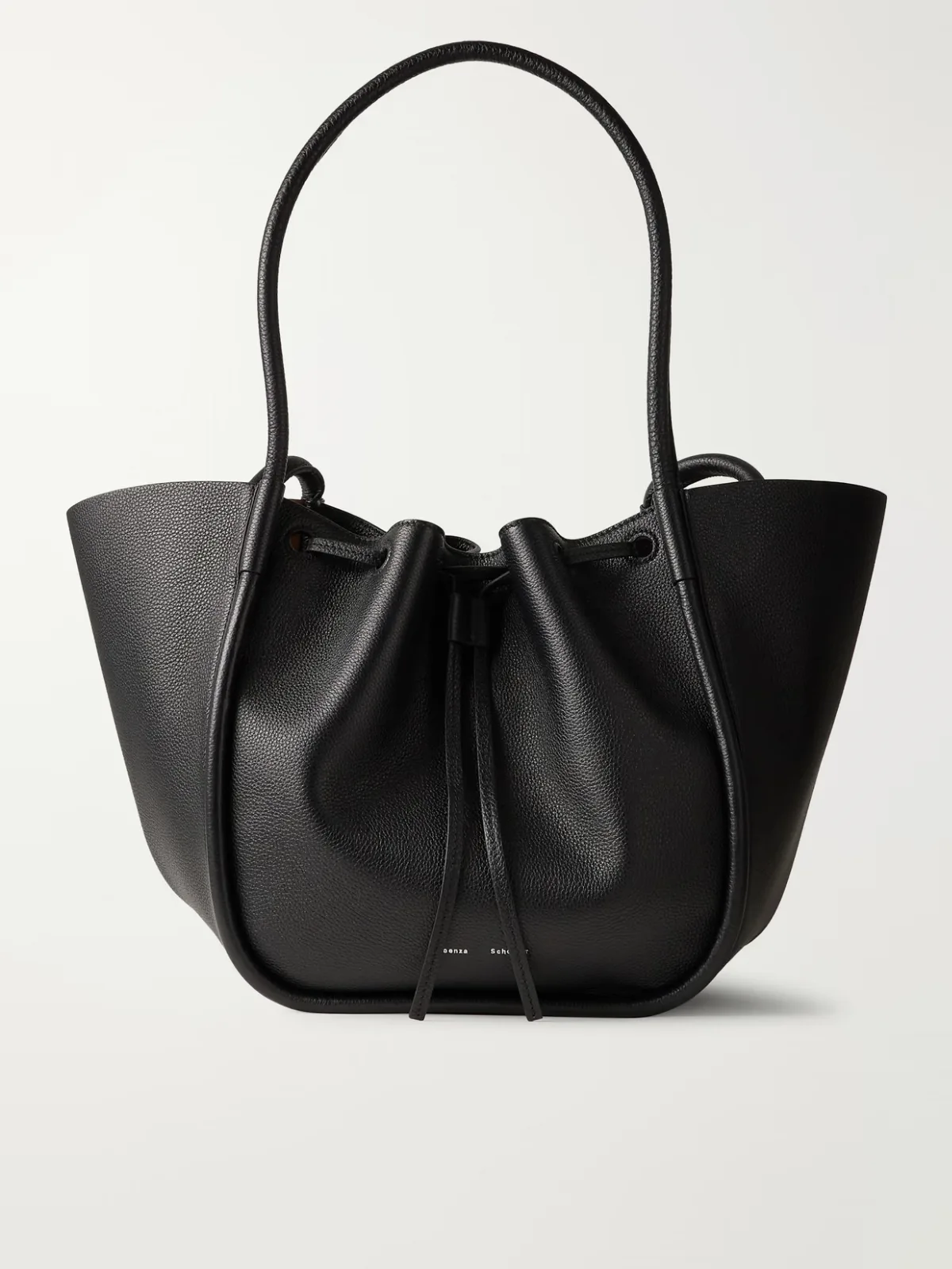 Large Ruched Leather Tote by Proenza Schouler