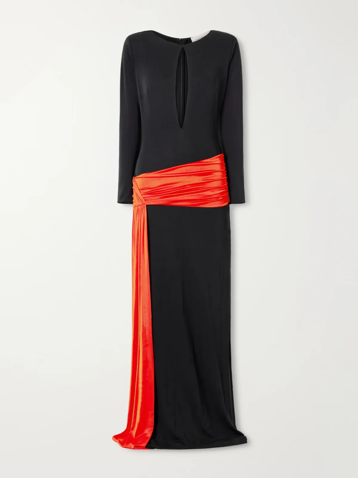 Heat Train Stretch-Jersey Gown by Ilkyaz Ozel