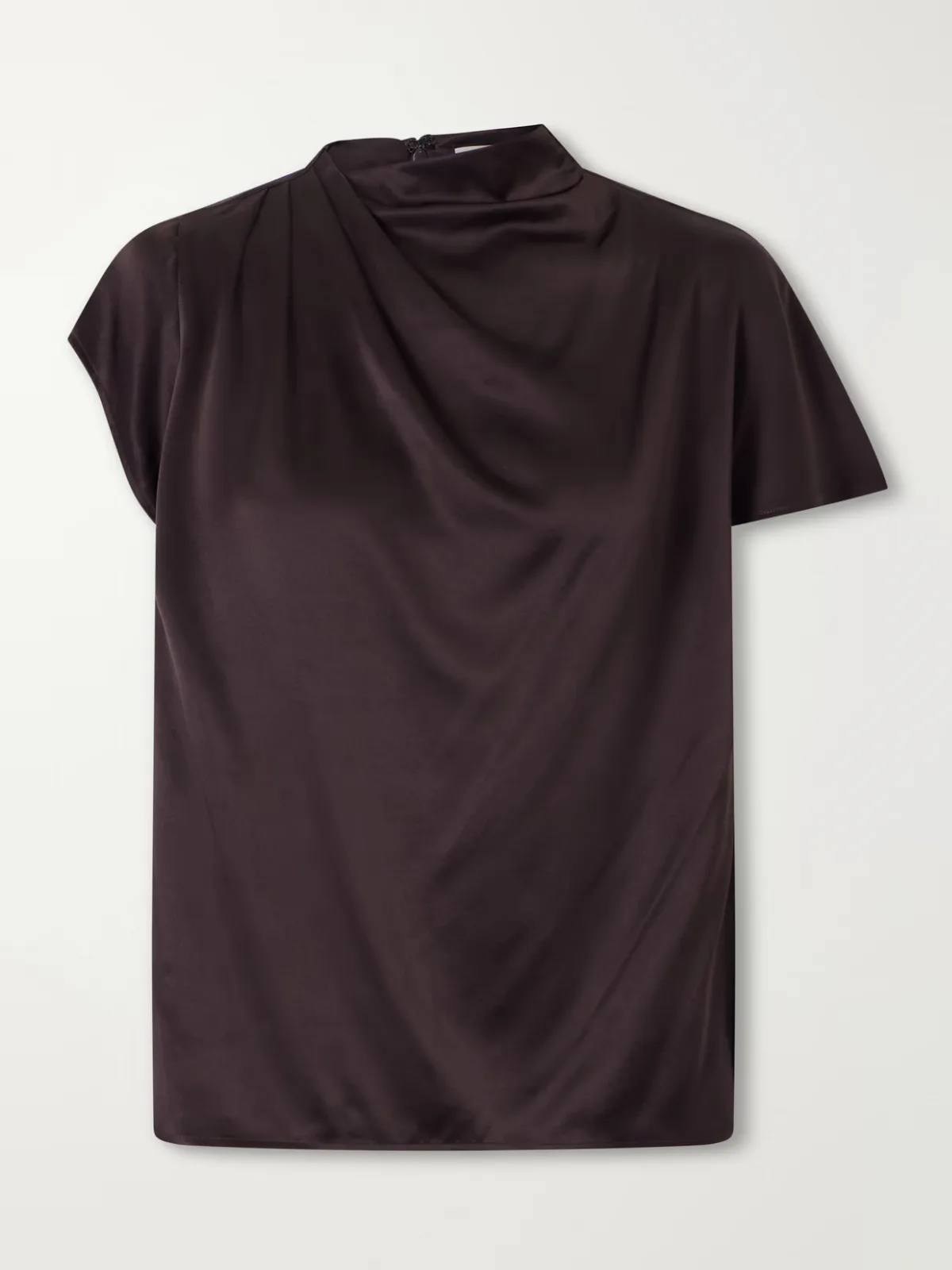 Davina Silk-Blend Top by STAUD