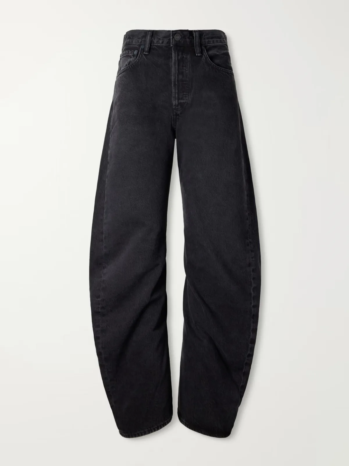 Spiral Wide-Leg Jeans by AGOLDE