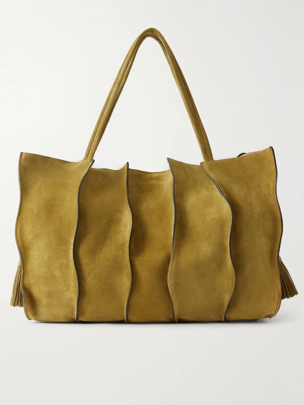Adria Suede Large Tote by Ulla Johnson