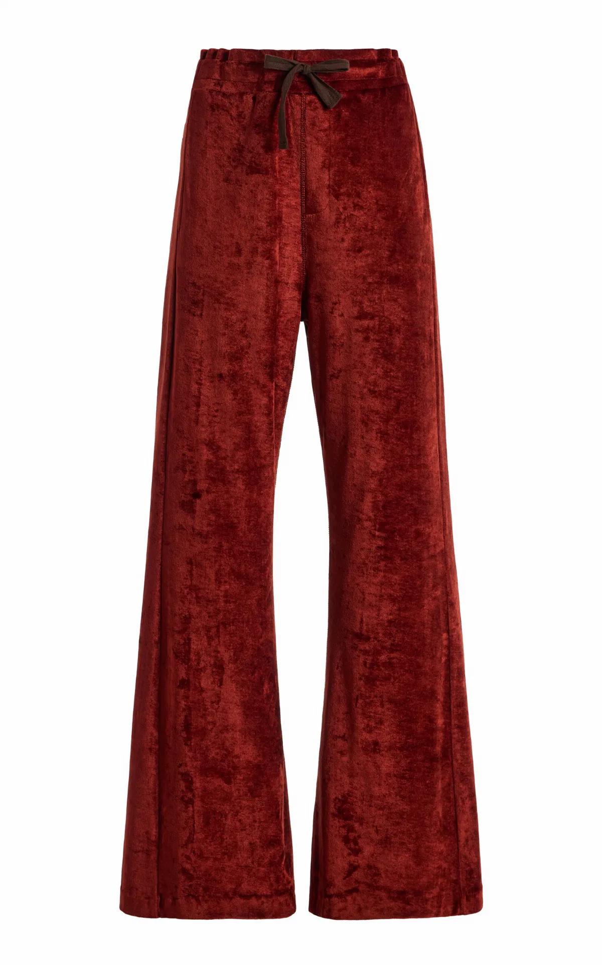 Velvet Flared Pants by Sanderlak