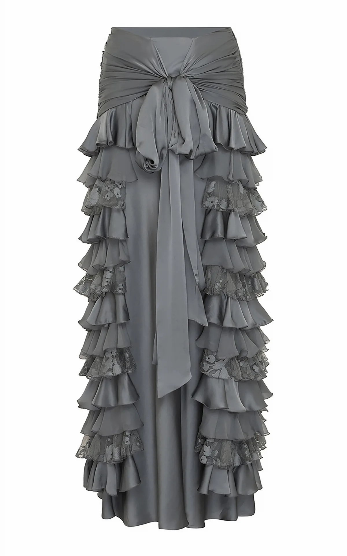 Valiant Ruffled Silk Maxi Skirt by Zimmermann