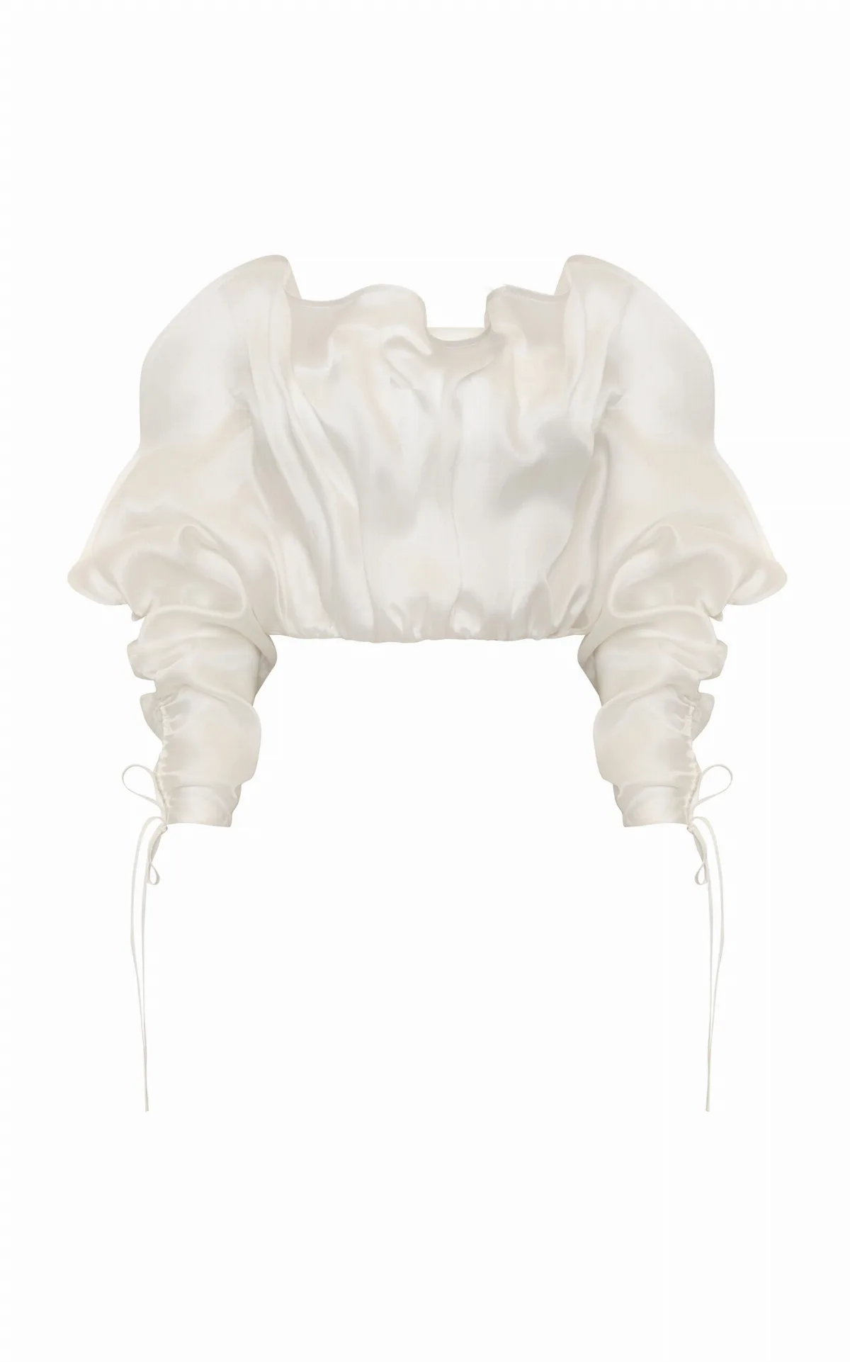 Donde Permanece Silk Blouse by Andres Otalora