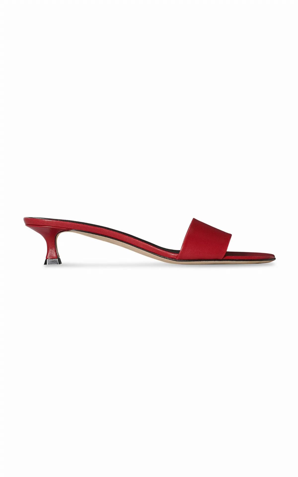 Combo Slide Two Leather Sandals by The Row